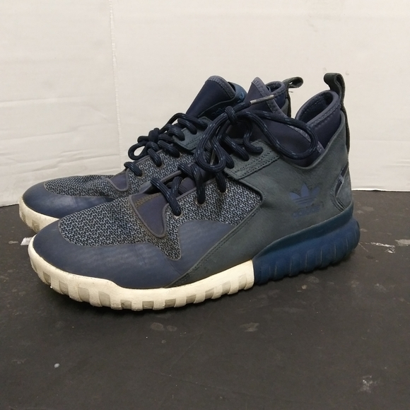 Adidas tubular x sz 10.5 blue White - Picture 1 of 6